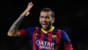 Dani Alves hat vom FC Barcelona noch kein Vertragsangebot für die nächste Saison erhalten