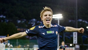 Martin Odegaard soll sich bereits mit Real-Präsident Florentino Perez getroffen haben