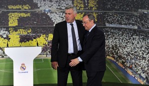 Florentino Perez hält zu sienem Trainer