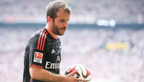 Van der Vaart gelang mit dem HSV geradeso der Klassenerhalt