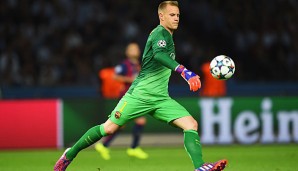 Marc-Andre ter Stegen gewann gleich in seiner ersten Saison mit dem FC Barcelona das Triple