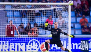 Marc-Andre ter Stegen musste gegen Celta Vigo vier Gegentreffer hinnehmen