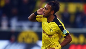 Pierre-Emerick Aubameyang soll bei Barca auf dem Zettel stehen