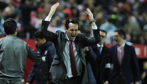 Unai Emery ist nicht erfreut über die Wahl des Camp Nou als Austragungsort des Copa-del-Rey-Finals