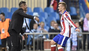 Diegeo Simeone und Antoine Griezmann wollen gemeinsam die Champions League gewinnen