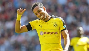 Pierre-Emerick Aubameyang erzielte 25 Tore in der abgelaufenen Saison