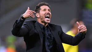 Diego Simeone hat bei Atletico Madrid noch einen Vertrag bis 2020