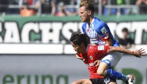 Hiroshi Kiyotake war ein Lichtblick in der schlechten Saison von Hannover 96