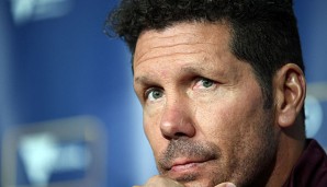 Diego Simeone verlor mit Atletico gegen Real Madrid