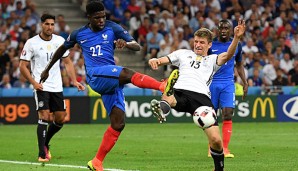 Samuel Umtiti hat bei der EM seine ersten Länderspiele absolviert