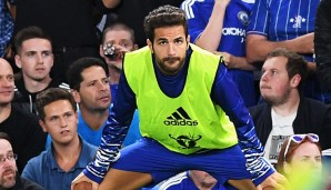 Cesc Fabregas blieb beim ersten Saisonspiel von Chelsea 90 Minuten außen vor