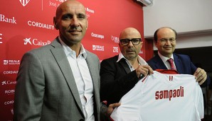 Monchi (l.) gilt als einer der erfolgreichsten Sportdirektoren im Fußballgeschäft