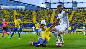 Real Madrid kam bei UD Las Palmas nur zu einem Remis