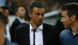 Luis Enrique freut sich über die Leistungen seiner Spieler