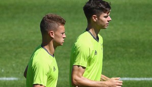 Sind im Visier von Barcelona: Joshua Kimmich und Julian Weigl