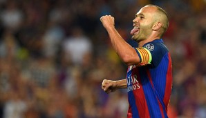 Der FC Barcelona kann im Clasico auf Andres Iniesta zurückgreifen