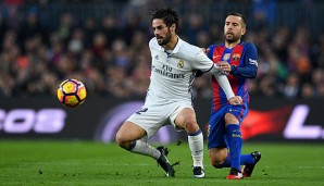 Jordi Alba kennt Isco aus Valencia