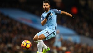 Sergio Agüero steht angeblich bei Real Madrid auf der Wunschliste