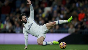 Isco kommt bei Real nicht wie gewünscht zum Zug