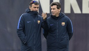 Juan Carlos Unzue ist bislang der Co-Trainer von Luis Enrique