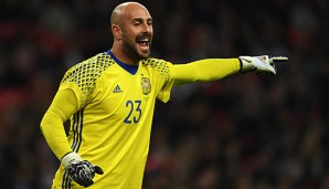 Pepe Reina leidet unter einer Muskelzerrung am Oberschenkel