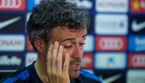 Luis Enrique vom FC Barcelona durchlebt schwere Wochen in Liga und Champions League