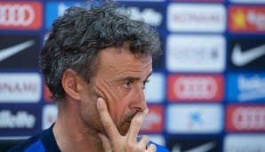 Luis Enrique hat sich offenbar mit seinen Spielern verkracht