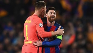 Marc-Andre ter Stegen und Lionel Messi stehen als nächstes Real Madrid gegenüber