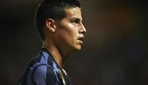 James Rodriguez kommt bei Real Madrid nur teilweise zum Einsatz