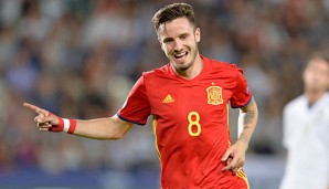 Saul Niguez führt mit fünf Treffern die Torjägerliste bei der U21-EM an