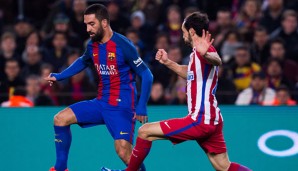 Arda Turan wechselte im Januar 2016 von Atletico Madrid zum FC Barcelona