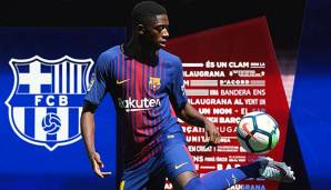 Ousmane Dembele wechselte für 105 Millionen von Borussia Dortmund zum FC Barcelona