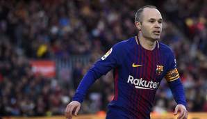 Andres Iniesta könnte bei einem Wechsel zu einem der bestbezahlten Fußballer aufsteigen.