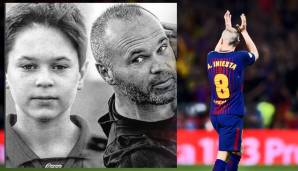 Als kleiner Bub schloss sich Andres Iniesta dem FC Barcelona an und avancierte zu einem der besten Mittelfeldspieler aller Zeiten. 670 Pflichtspiele bestritt er allein für Barca.