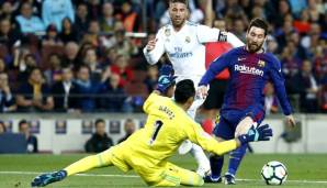 Sergio Ramos und Lionel Messi trafen im Clasico aufeinander.