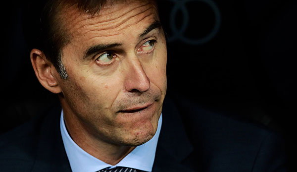 Julen Lopetegui hat bei Real Madrid eine schwierige Aufgabe zu bewältigen.