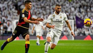 Karim Benzema erzielte das Tor des Tages für Real Madrid.