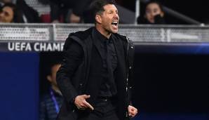 Diego Simeone war gegen Juventus mit einer obszönen Geste negativ aufgefallen.