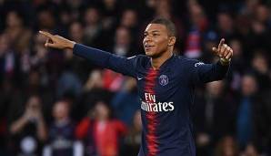 Kylian Mbappe wird von Real Madrid umworben.