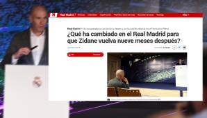 Marca (Spanien): "Solari ist mit seinen sportlichen Ideen gestorben, aber er hat den Grundstein gelegt für die Änderungen, die Perez und Zidane im Sommer anstreben."