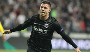 Luka Jovic ist der Star im Team von Eintracht Frankfurt.