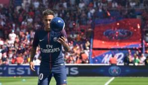 Neymar wechselte im Sommer 2017 vom FC Barcelona zu Paris Saint-Germain.