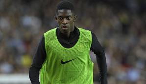 Ousmane Dembele steht beim FC Barcelona unter Vertrag.