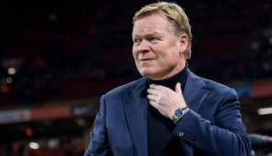 Ronald Koeman ist aktuell noch Trainer der niederländischen Nationalmannschaft.