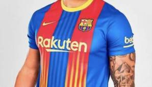 Das Barca-Sondertrikot gegen Real Madrid.