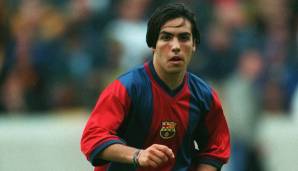 Mario Rosas im Trikot des FC Barcelona