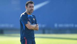 Xavi übernahm während der Vorsaison als Trainer beim FC Barcelona.