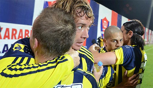 Fenerbahces Diego Lugano erzielte in Karabük sein siebtes Saisontor