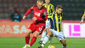 Fenerbahce um Diego kam bei Gaziantepspor nur zu einem Unentschieden