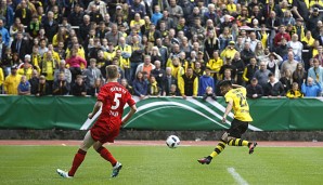 Die Dortmunder Junioren spielten 2016 gegen Leverkusen